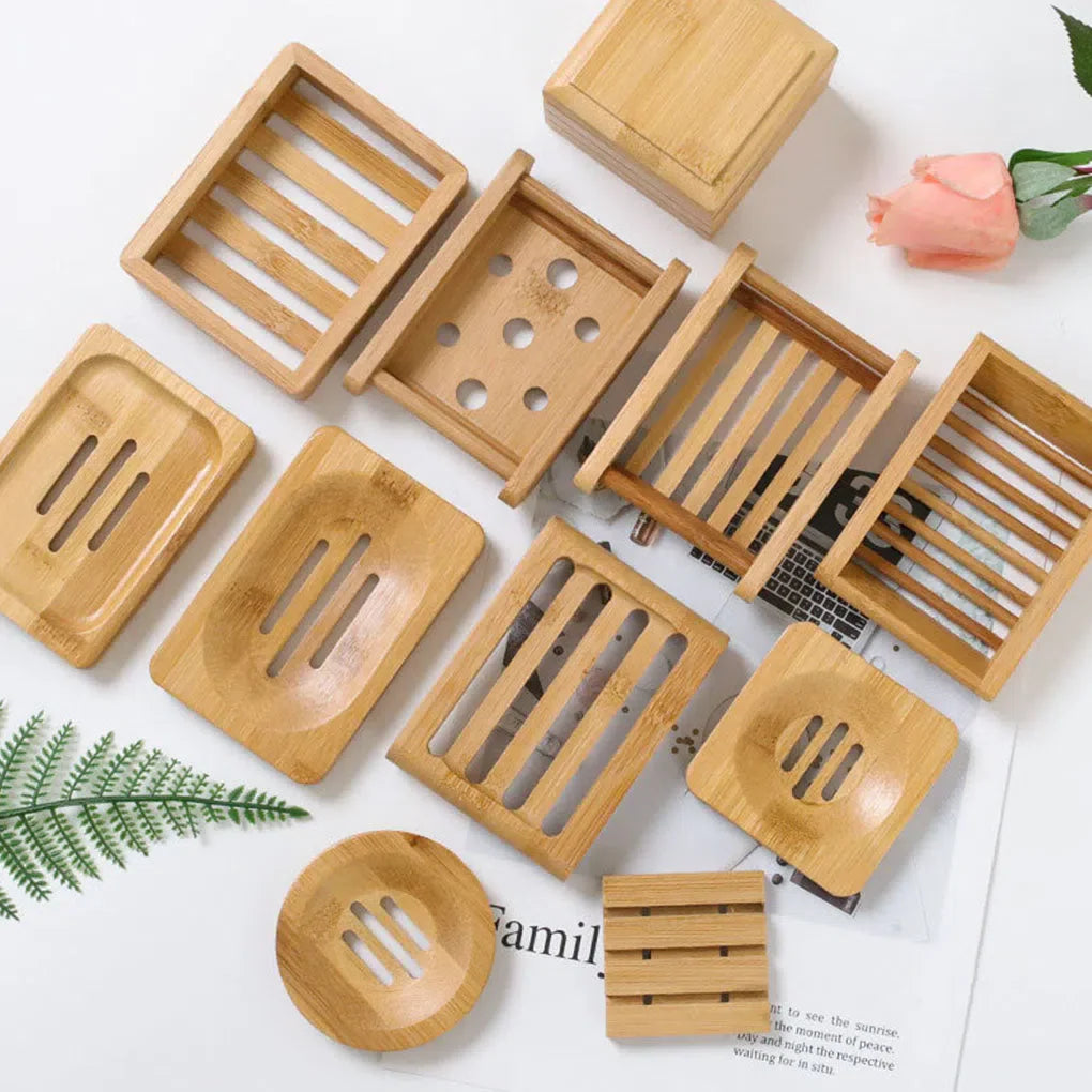 Saboneteira de Bambu 100% Natural - Eco Friendly e Sustentável