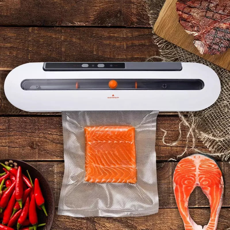 Seladora a Vácuo Doméstica Portátil - Ideal para Conservação de Alimentos