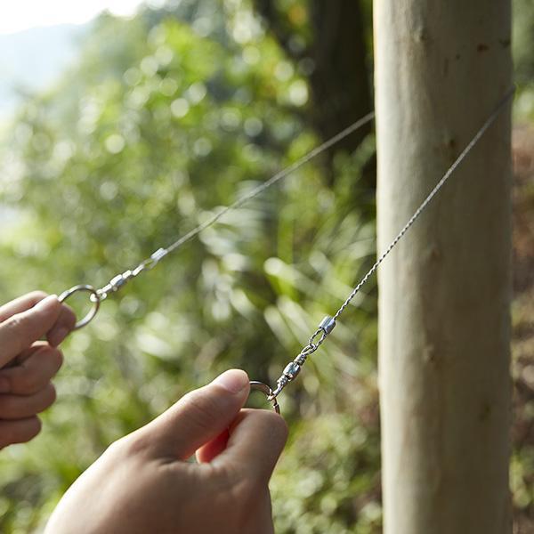 Serra de Fio de Aço para Corte de Madeira - Ferramenta de Jardinagem