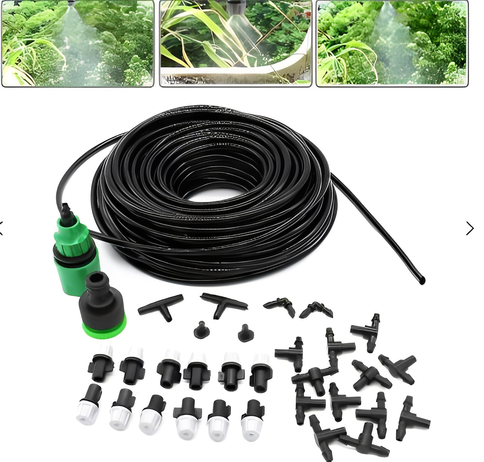 Sistema de Irrigação Profissional para Jardim com Pulverizadores Automáticos - Ideal para Cultivo de Plantas