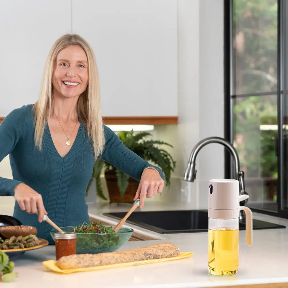 Spray Borrifador de Azeite, Vinagre e Óleo para Temperos 500ml