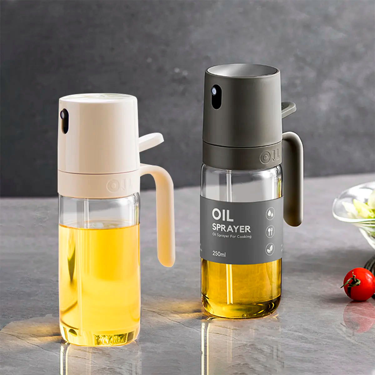 Spray Borrifador de Azeite, Vinagre e Óleo para Temperos 500ml