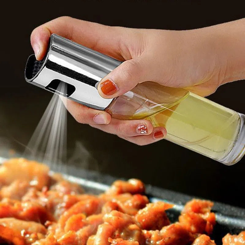 Spray de Azeite com Vinagre e Óleo - Condimento Prático para Cozinha