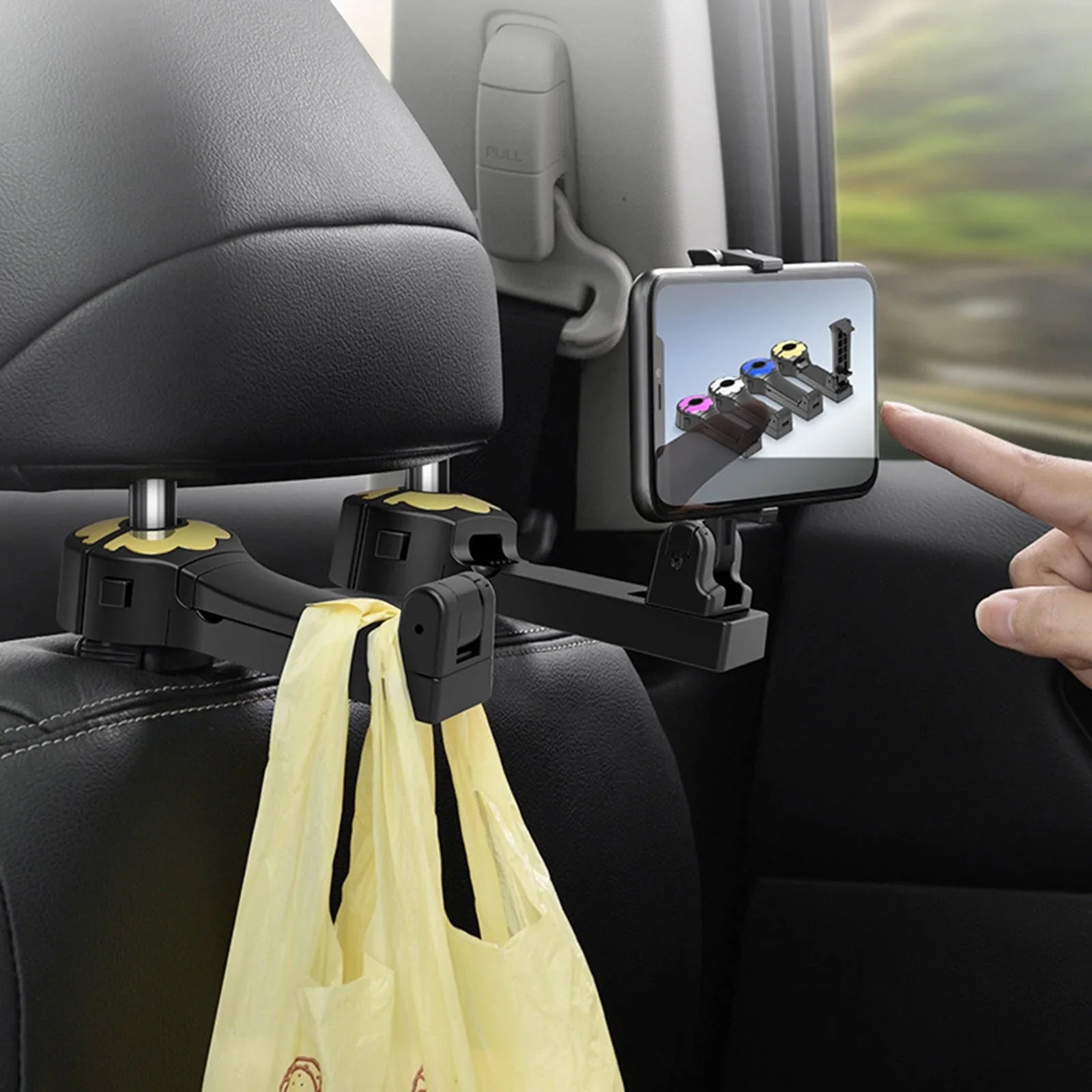 Suporte Multifuncional para Carro - Suporte 2 em 1 para Veículos
