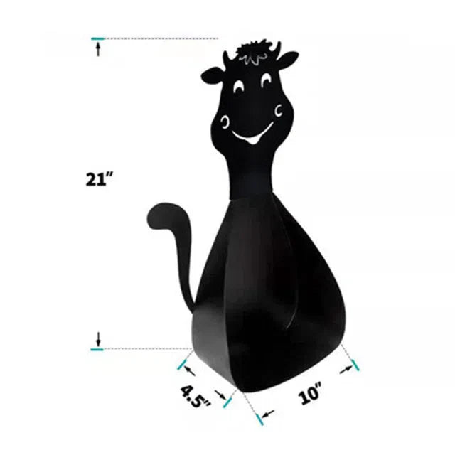 Suporte de Ferro para Papel Higiênico em Formato de Animais