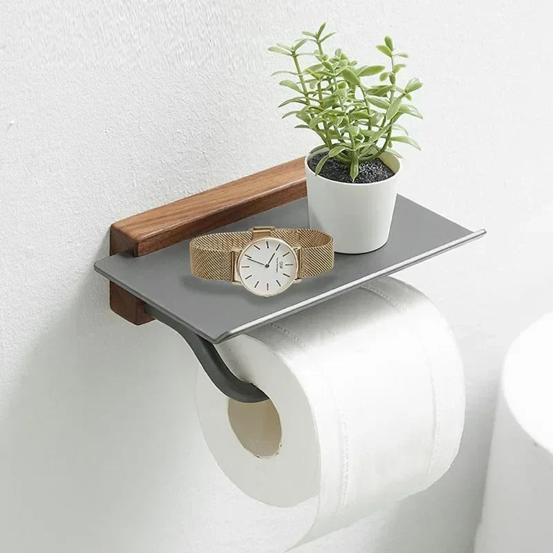 Suporte de Papel Higiênico Genova - Design Moderno e Funcional