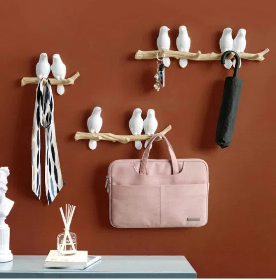 Suporte de Parede para Pássaros Decorativo - Ideal para Jardinagem e Decoração de Interiores