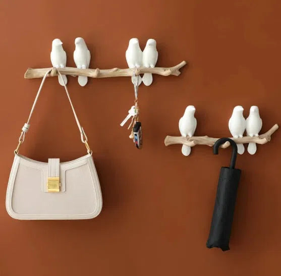 Suporte de Parede para Pássaros Decorativo - Ideal para Jardinagem e Decoração de Interiores