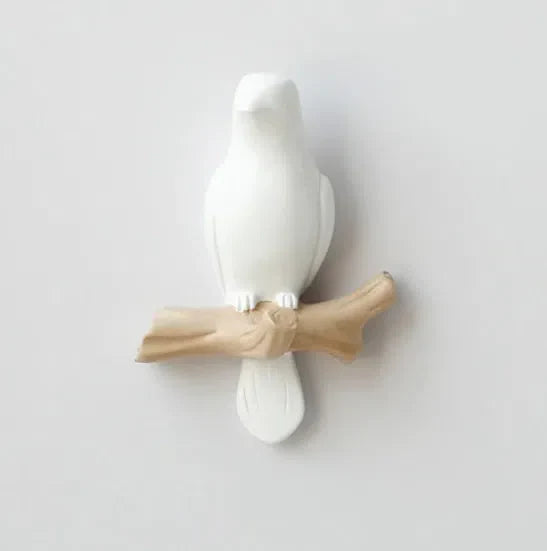 Suporte de Parede para Pássaros Decorativo - Ideal para Jardinagem e Decoração de Interiores