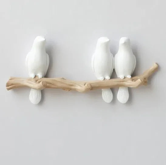 Suporte de Parede para Pássaros Decorativo - Ideal para Jardinagem e Decoração de Interiores