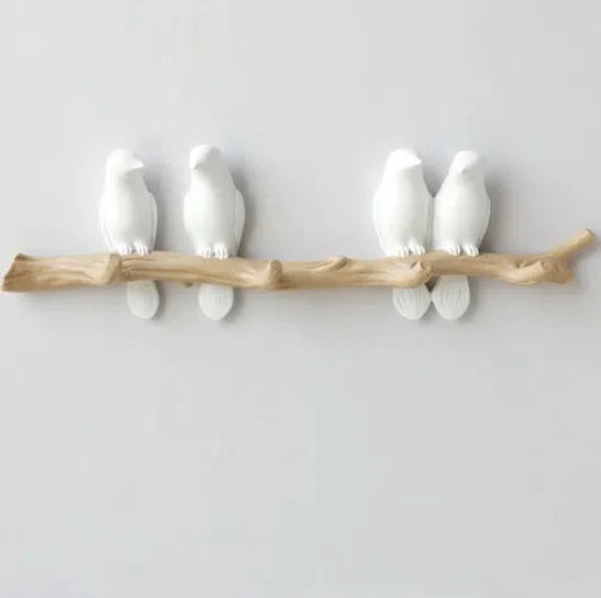 Suporte de Parede para Pássaros Decorativo - Ideal para Jardinagem e Decoração de Interiores