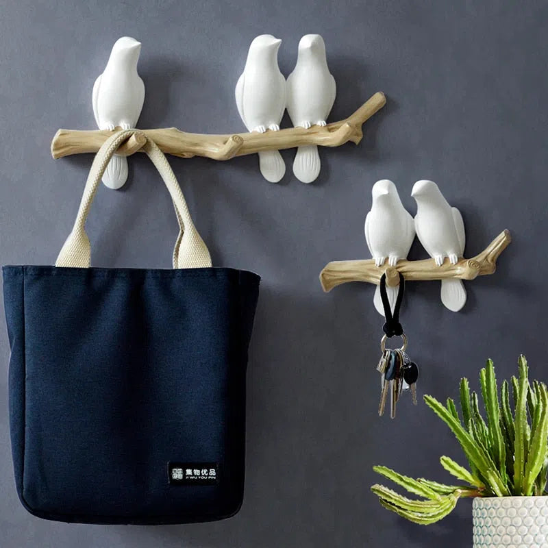 Suporte de Parede para Pássaros Decorativo - Ideal para Jardinagem e Decoração de Interiores