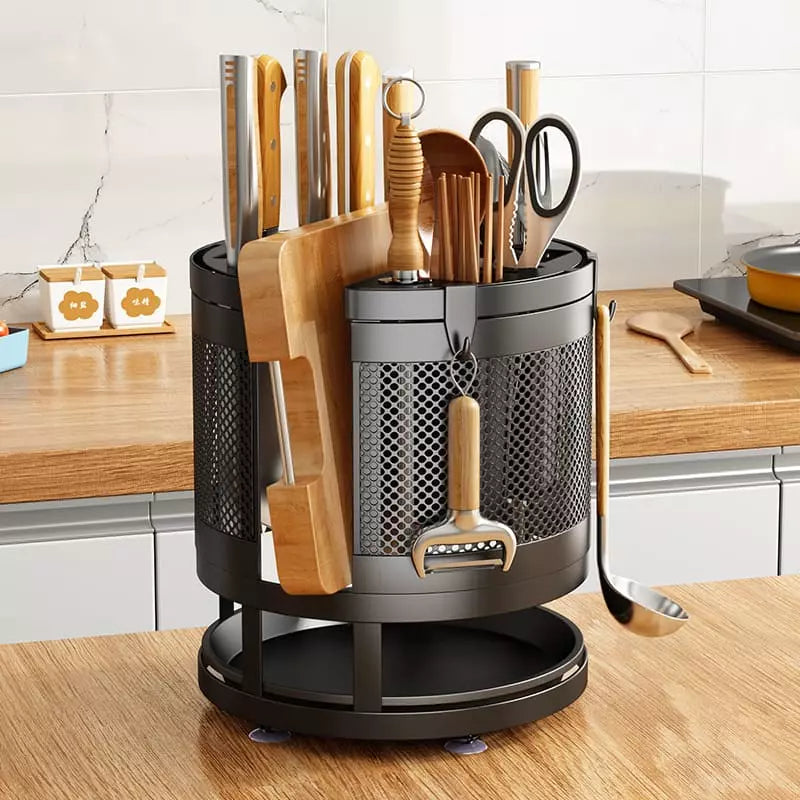 Suporte para Facas e Utensílios de Cozinha - Organizador Prático e Funcional