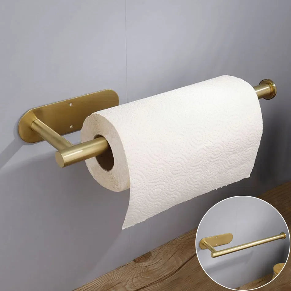 Suporte para Papel em Aço Inoxidável 304 - Durável e Resistente