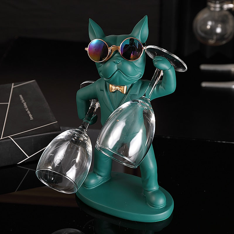 Suporte para Taças BullDog Mordomo - Acessório Prático e Elegante para Organizar Copos