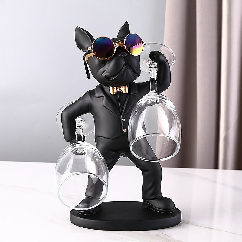 Suporte para Taças BullDog Mordomo - Acessório Prático e Elegante para Organizar Copos