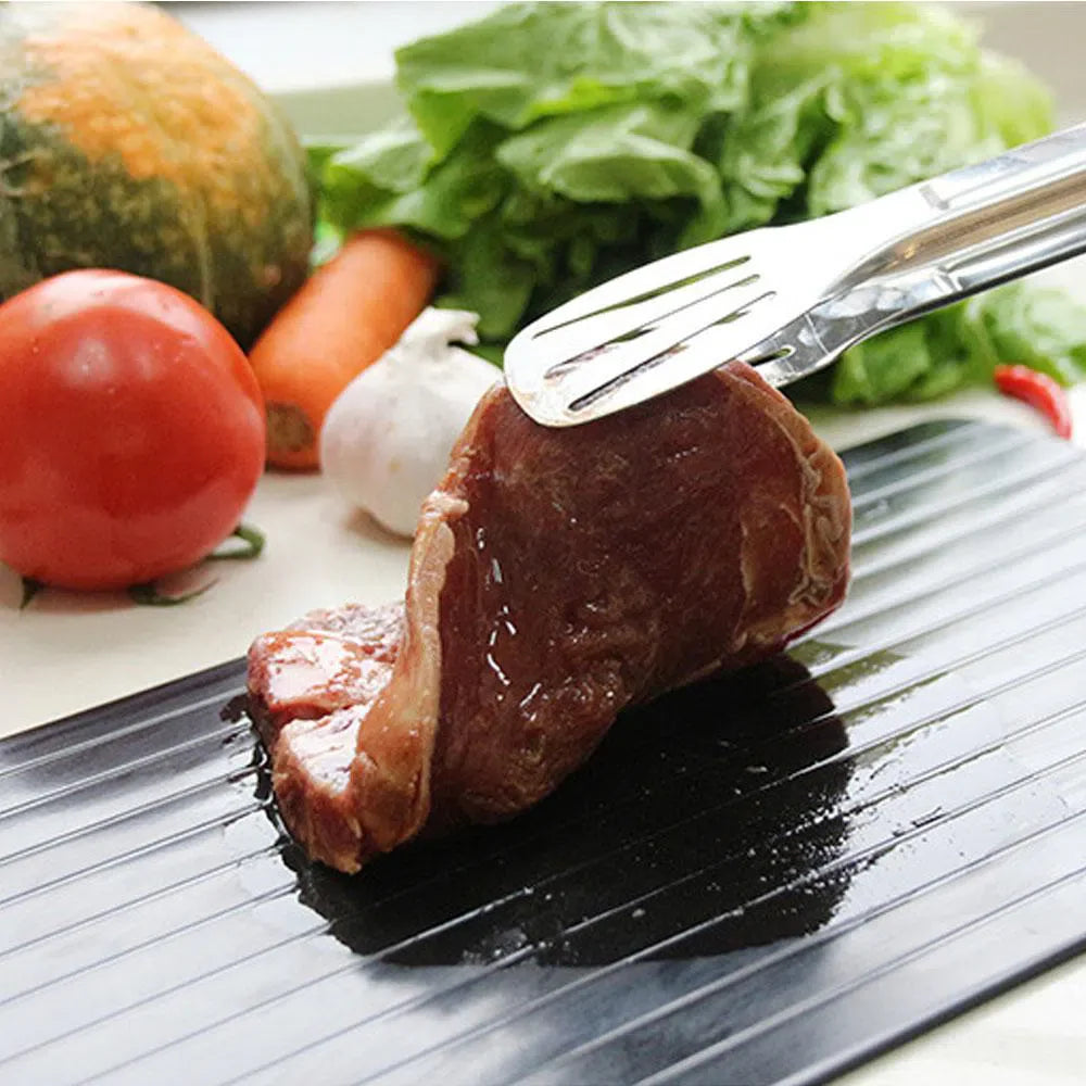 Tábua de Descongelamento Rápido para Alimentos - Placa de Aceleração de Descongelamento