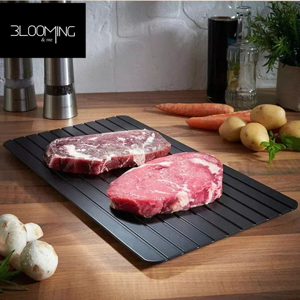Tábua de Descongelamento Rápido para Alimentos - Placa de Aceleração de Descongelamento