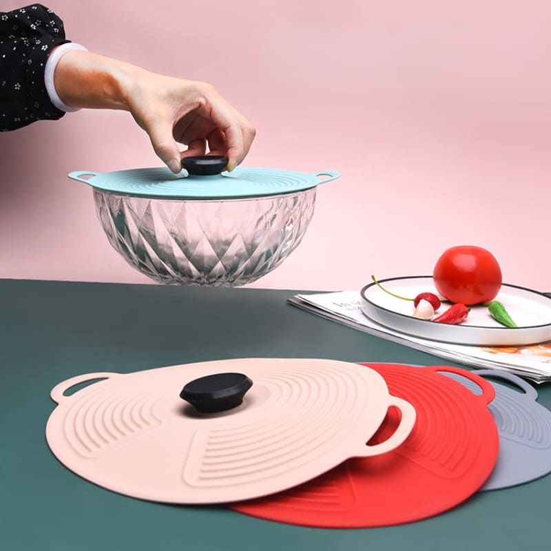 Tampa de Silicone Universal Dobrável para Micro-ondas - Acessório Prático e Resistente