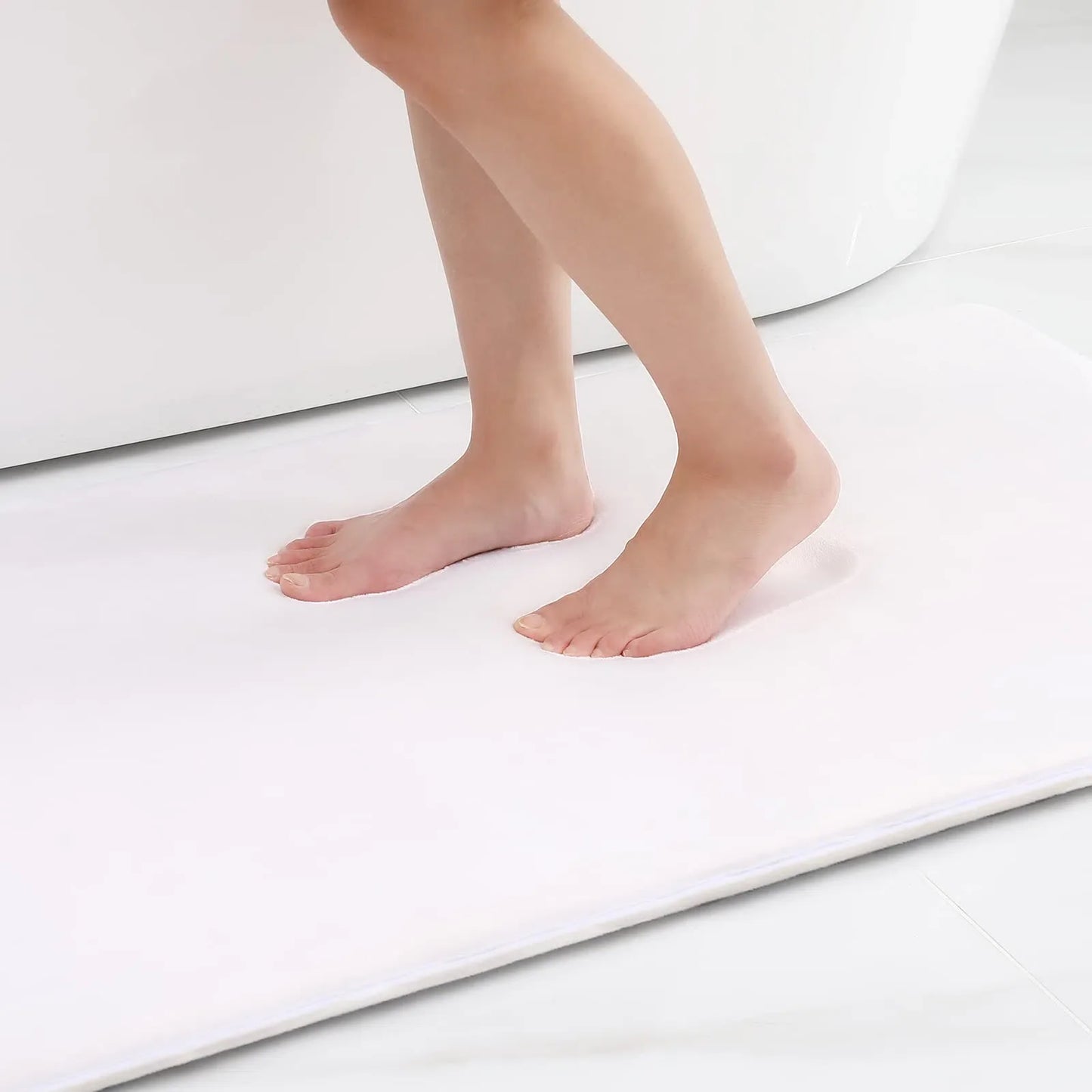 Tapete Antiderrapante Absorvente para Banheiro - Conforto e Segurança