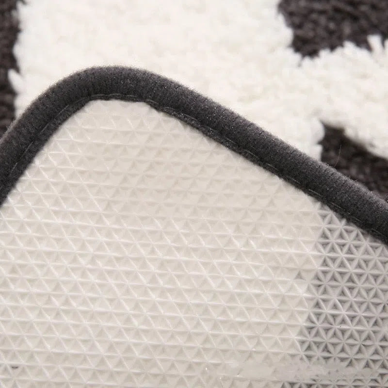 Tapete Antiderrapante com Design de Folhas – Estilo e Segurança para o Seu Espaço