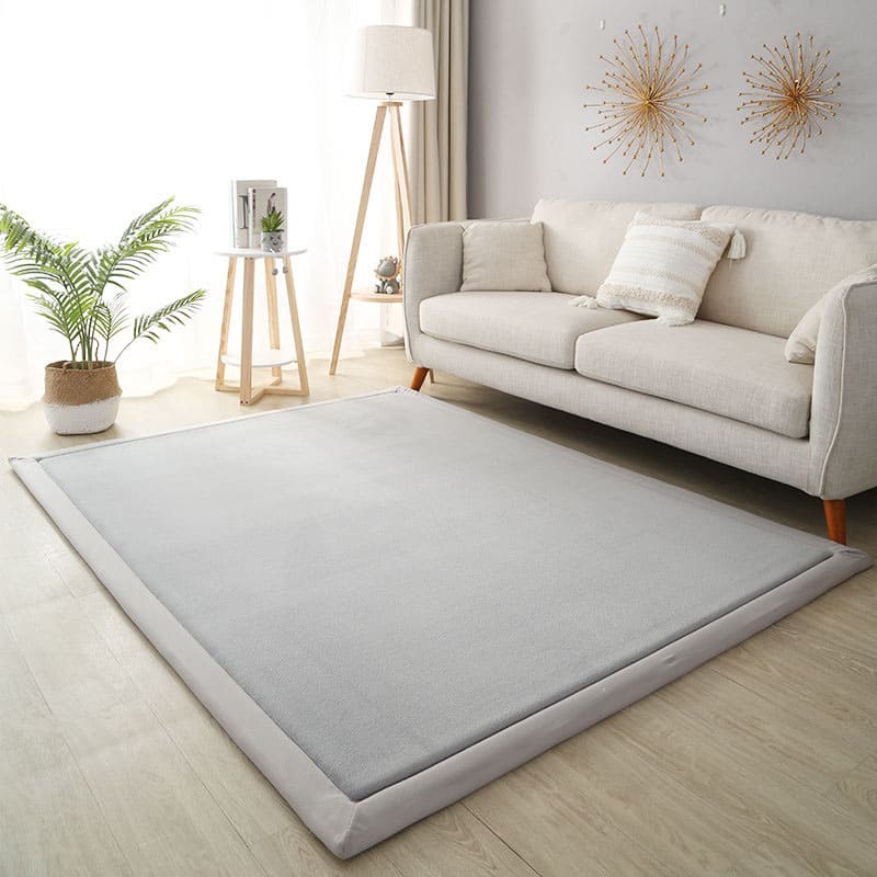 Tapete Antiderrapante de Veludo Cristal Luxo - Ideal para Decoração de Interiores
