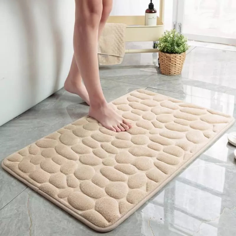Tapete Antiderrapante e Absorvente para Banheiro - Conforto e Segurança