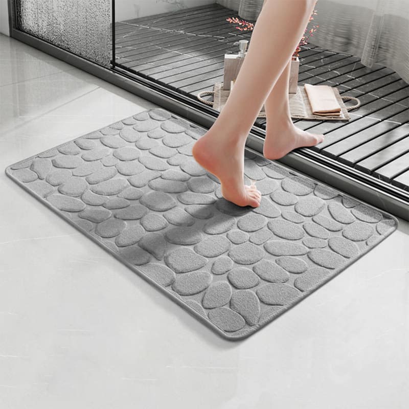 Tapete Antiderrapante e Absorvente para Banheiro - Conforto e Segurança