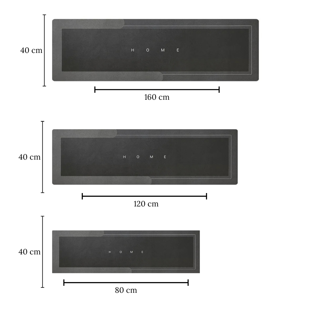Tapete Antiderrapante e Absorvente para Cozinha - Ideal para Segurança e Conforto