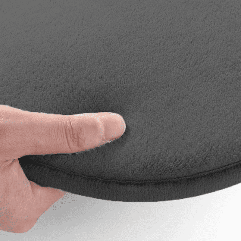 Tapete Antiderrapante para Banheiro, Veludo Absorvente e Confortável