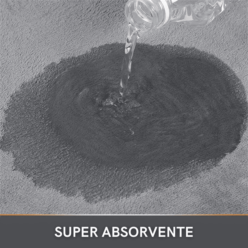 Tapete Antiderrapante para Banheiro, Veludo Absorvente e Confortável