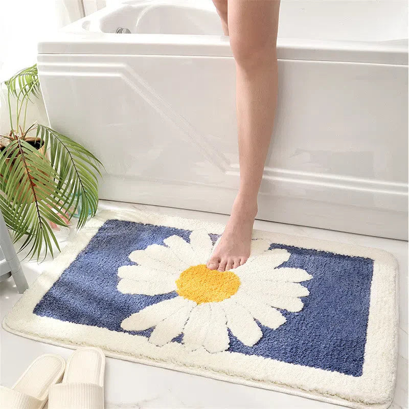 Tapete Decorativo Floral Bem Me Quer - Estilo Moderno para Sala e Quarto