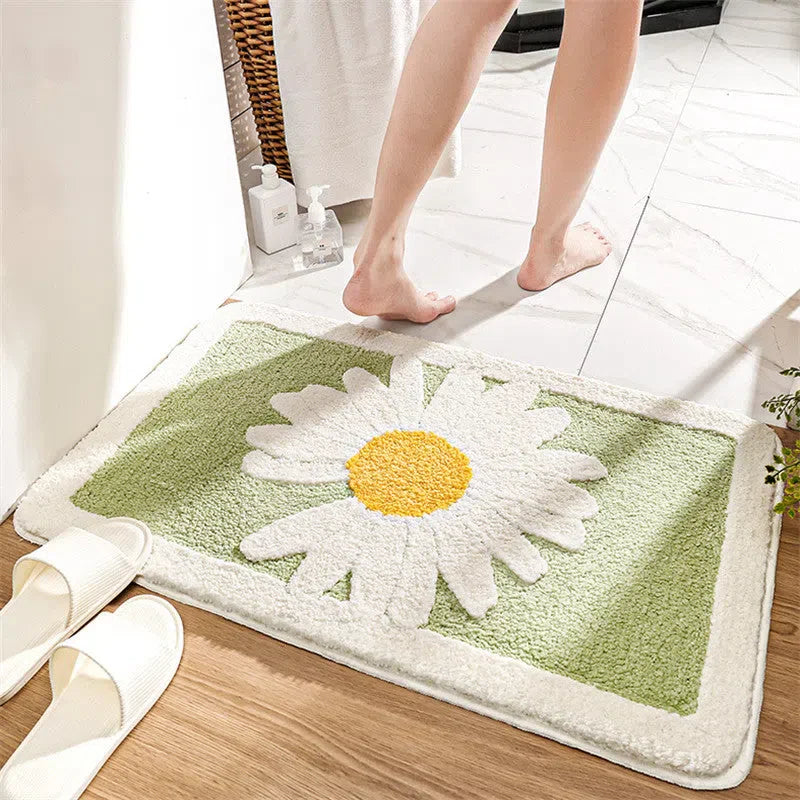 Tapete Decorativo Floral Bem Me Quer - Estilo Moderno para Sala e Quarto