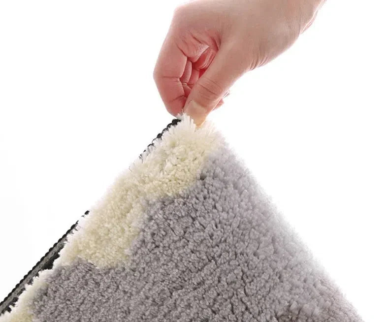 Tapete Decorativo com Design de Ondas para Sala de Estar