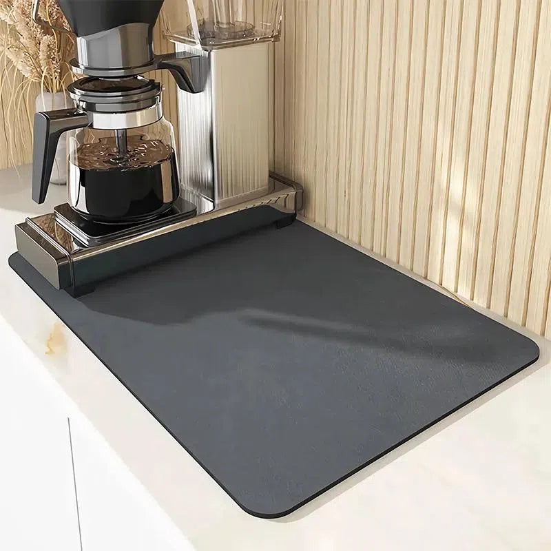 Tapete Escorredor de Louça Ultra Absorvente e Antiderrapante para Cozinha
