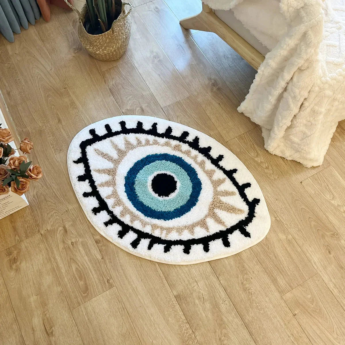 Tapete Eye para Decoração de Interiores - Estilo Moderno e Confortável