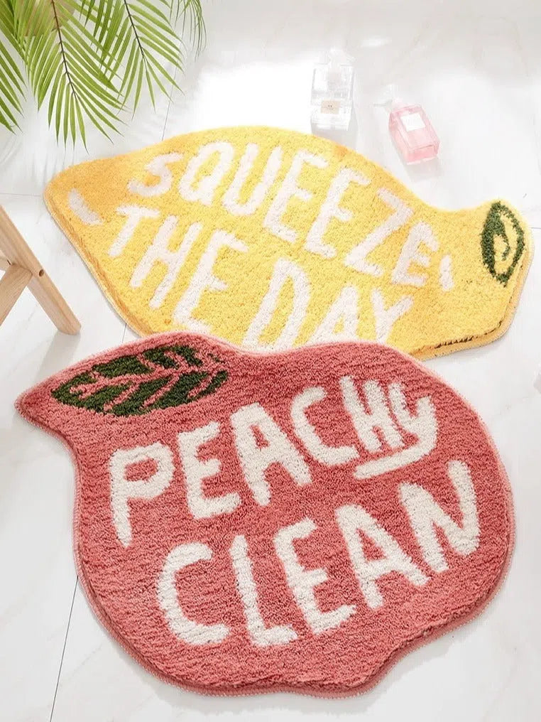 Tapete Macio - Disponível em Pêssego ou Limão