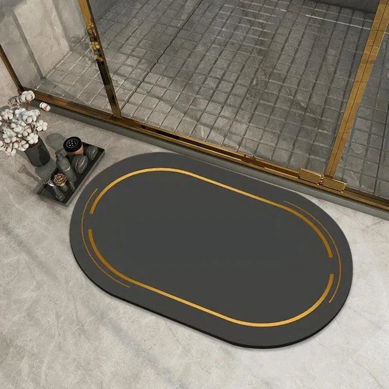 Tapete Moderno Antiderrapante e Absorvente para Banheiro - Ideal para Decoração e Conforto
