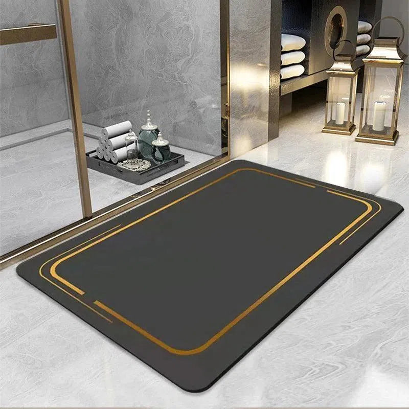 Tapete Moderno Antiderrapante e Absorvente para Banheiro - Ideal para Decoração e Conforto