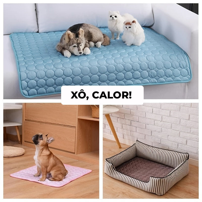 Tapete Refrigerado para Animais de Estimação - Conforto e Frescor