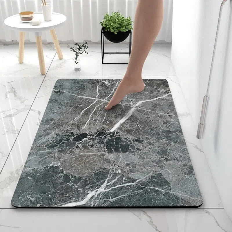 Tapete de Banheiro Antiderrapante para Decoração de Banheiro