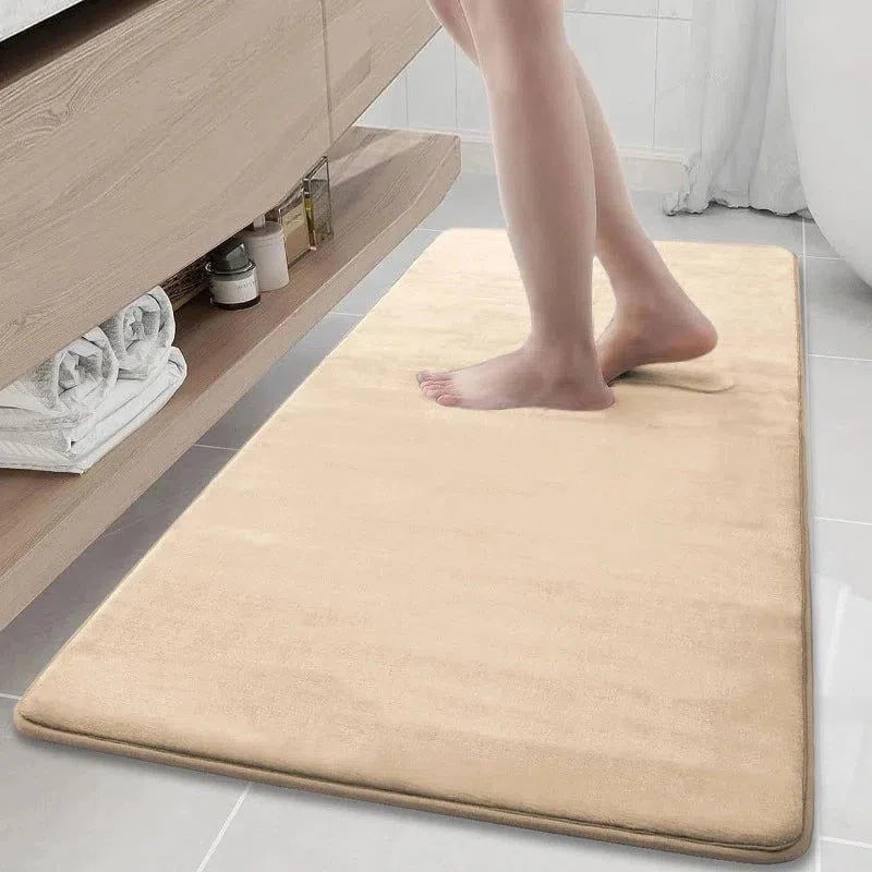 Tapete de Banho Antiderrapante com Textura de Pedra
