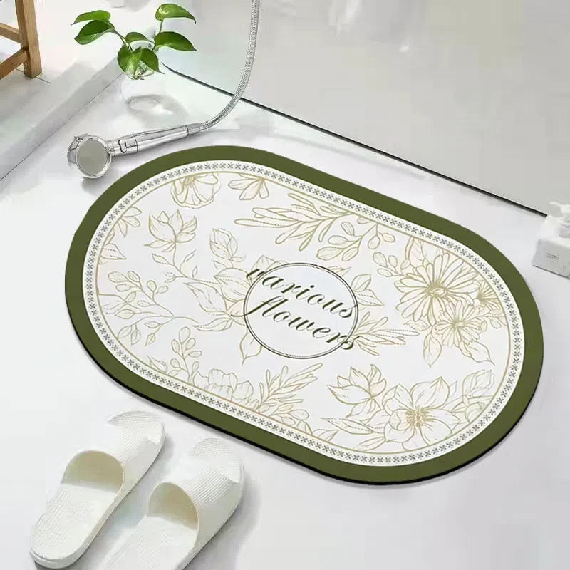 Tapete de Jardim Antiderrapante para Exterior - Design Colorido e Durável