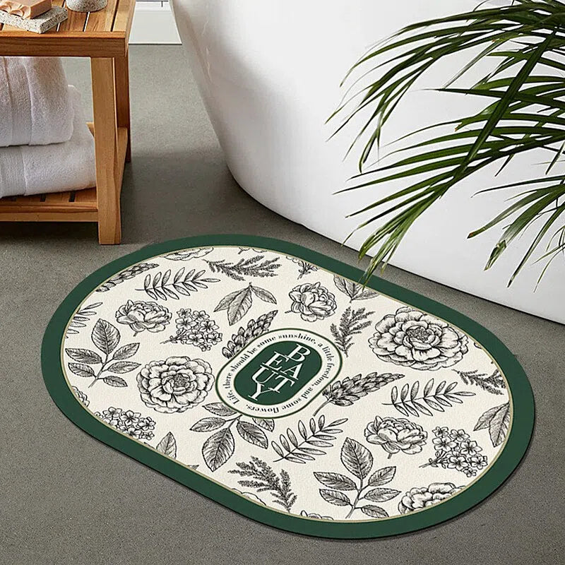 Tapete de Jardim Antiderrapante para Exterior - Design Colorido e Durável