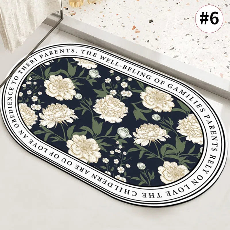 Tapete de Jardim Antiderrapante para Exterior - Design Colorido e Durável