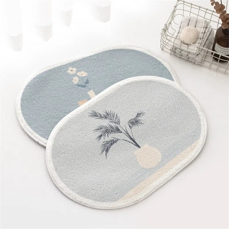 Tapete de Microfibra Nórdico para Sala de Estar - Design Moderno e Confortável