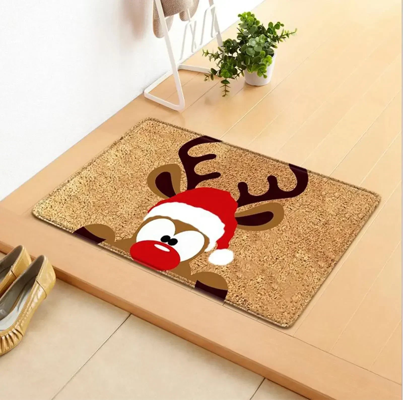 Tapete de Natal Decorativo 40x60cm - Ideal para Decoração Festiva