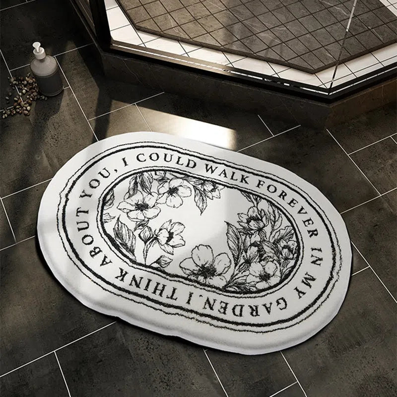 Tapete para Banheiro Antiderrapante - Design Moderno e Confortável
