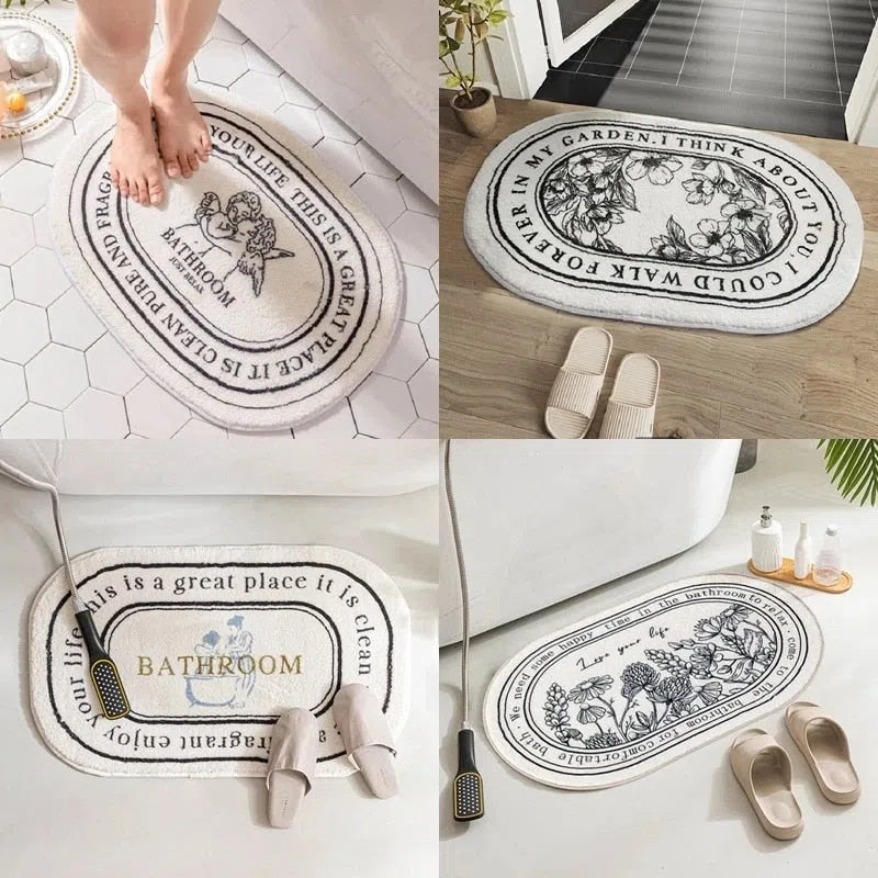 Tapete para Banheiro Antiderrapante - Design Moderno e Confortável