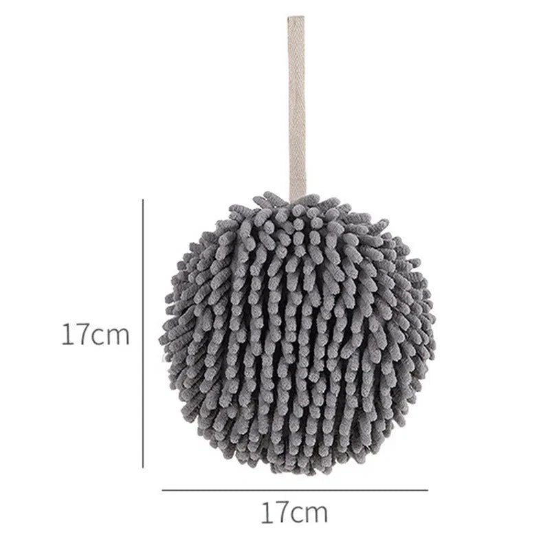 Toalhas de Mão com Pompom em Chenille - Conforto e Estilo para Sua Decoração